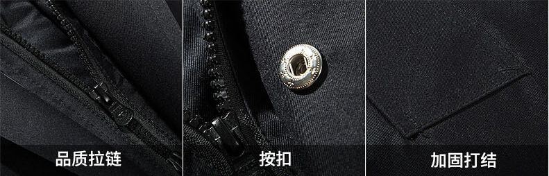 冬季保安棉服定做細節(jié)工藝