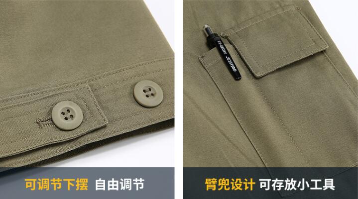 耐磨長袖防靜電工作服定制細節(jié)圖